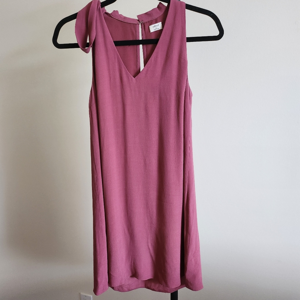 ARITZIA WILFRED | XS Sleeveless Mini Dress | deep rose